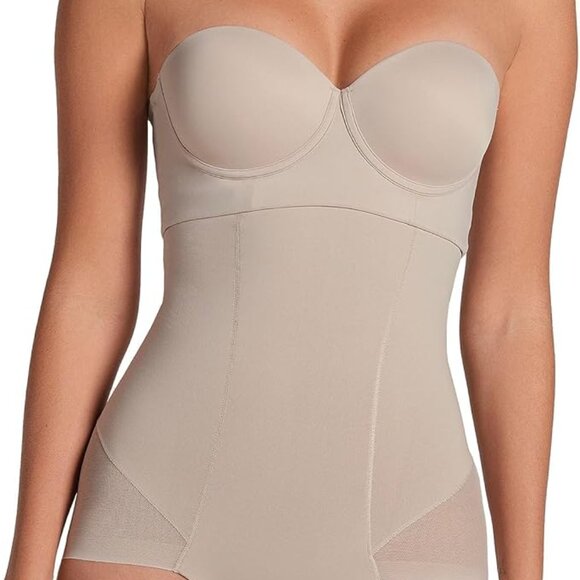 Leonisa Other - Leonisa Extra High Waisted Tummy Control Underwear - Thong, Sheer Bottom, Shaper